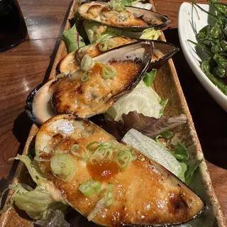 Baked Green Mussel