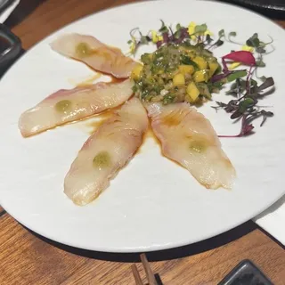 Halibut Mango Salsa