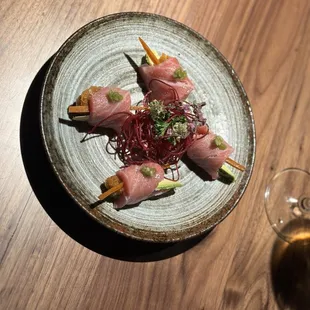 sushi and sashimi, sushi, sashimi, food
