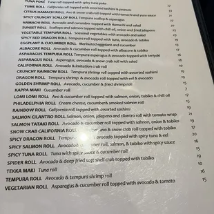 Menu 6/2024