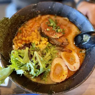 tonkotsu ramen (spicy)