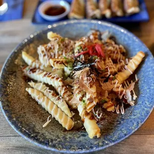 okonomiyaki style fries