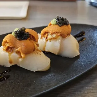 Scallop with uni (5/5)