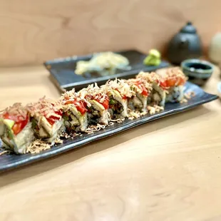 The vegan roll, The King
