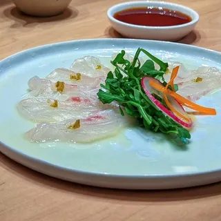 Octopus Sashimi with Yuzu