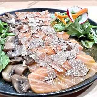 Salmon Carpaccio w/ Fresh Truffle