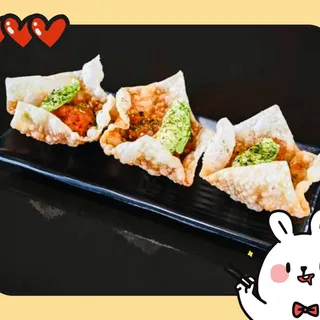 Spicy tuna taco( 3pc)