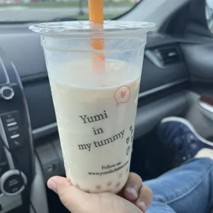 Lychee Milk Tea