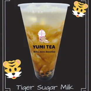 Black Tiger Sugar Milk