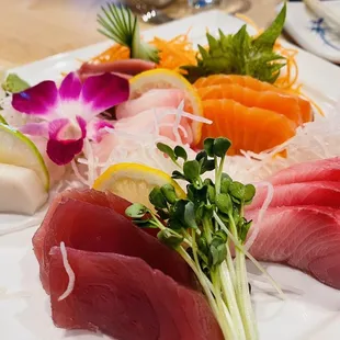 Sashimi Platter.