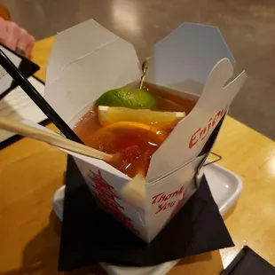 For here or to go cocktail