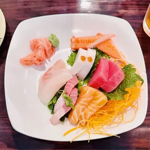 Sashimi appetizer