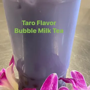Taro bubble tea