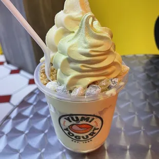 Manila Mango and White Pistachio