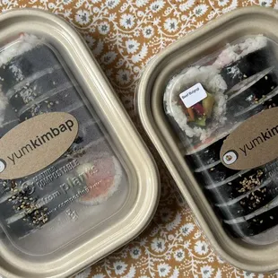 Spam and Beef Bulgogi Kimbap