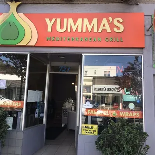 The store front