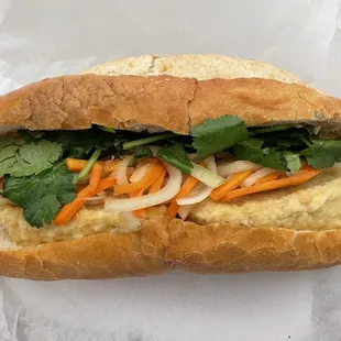 10. Fried Tofu Banh Mi