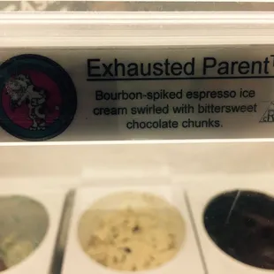 Exhausted Parent. Bourbon, bourbon, bourbon, hint of dark chocolate.