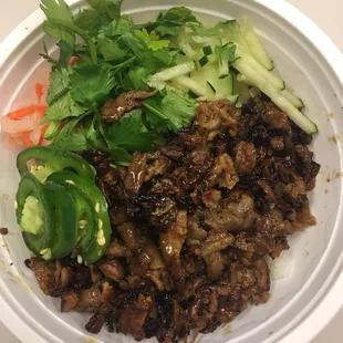 BBQ pork bowl