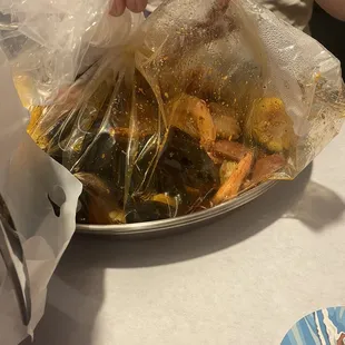 Amazing seafood boil