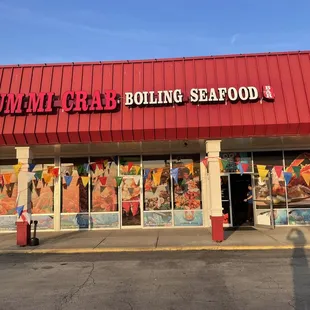 Outside of restaurant