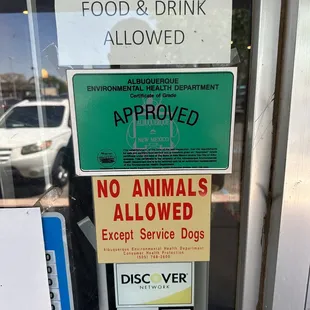 Restaurant outdoors signage.