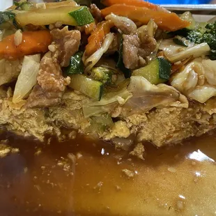 Profile of the egg food young! Very generous dish! Loved it!