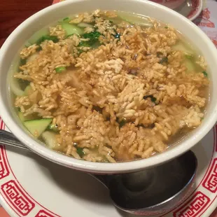Sizzling Rice Soup