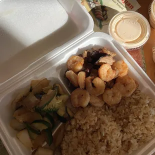 Hibachi Steak and Shrimp