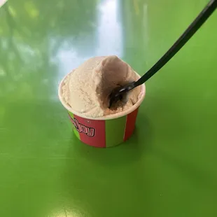 Vanilla bean ice cream