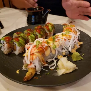 Tiger Eye roll and another roll lol