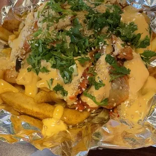 Kimchi fries