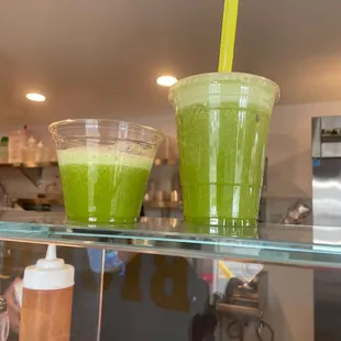 I got a small and they still gave me the rest of my juice