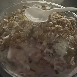 Packed, delicious and filling large fresas con crema