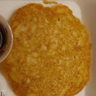 Crispy buttery edges pancake