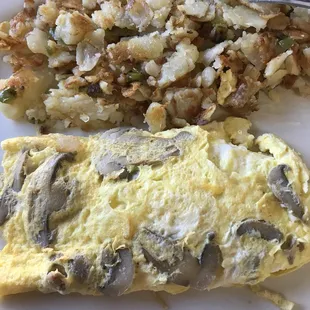 Mushroom omelet!!!!!