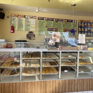 Donuts and menus