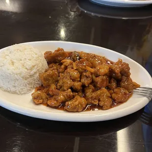 Orange chicken
