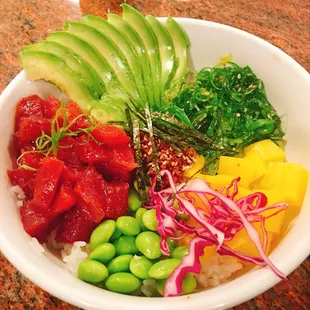 Fantastic poke bowl
