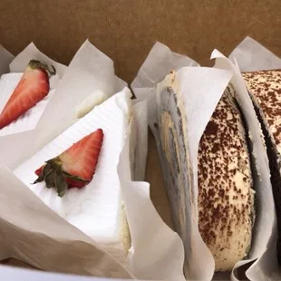 Strawberry Cake and Mocha Roll (5/22/2019)