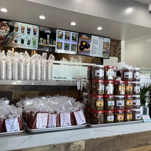 Snack counter