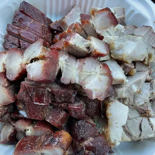 BBQ pork and roasted pork