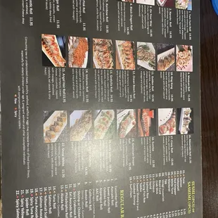 Menu pt. 2
