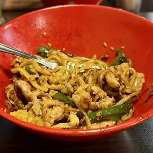 Build your own stir fry.