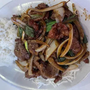 Mongolian Beef Lunch