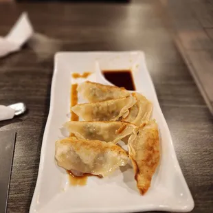Gyoza - pan fried pork potstickers