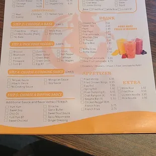 Make selections and hand to cashier and pay.