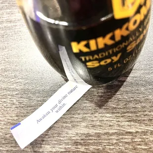 a glass of wine with a label on it