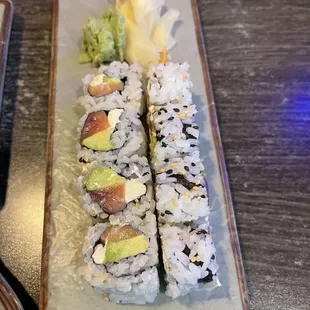 My fav, Philadelphia Roll!