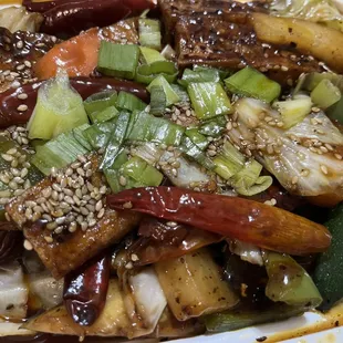 Spicy tofu